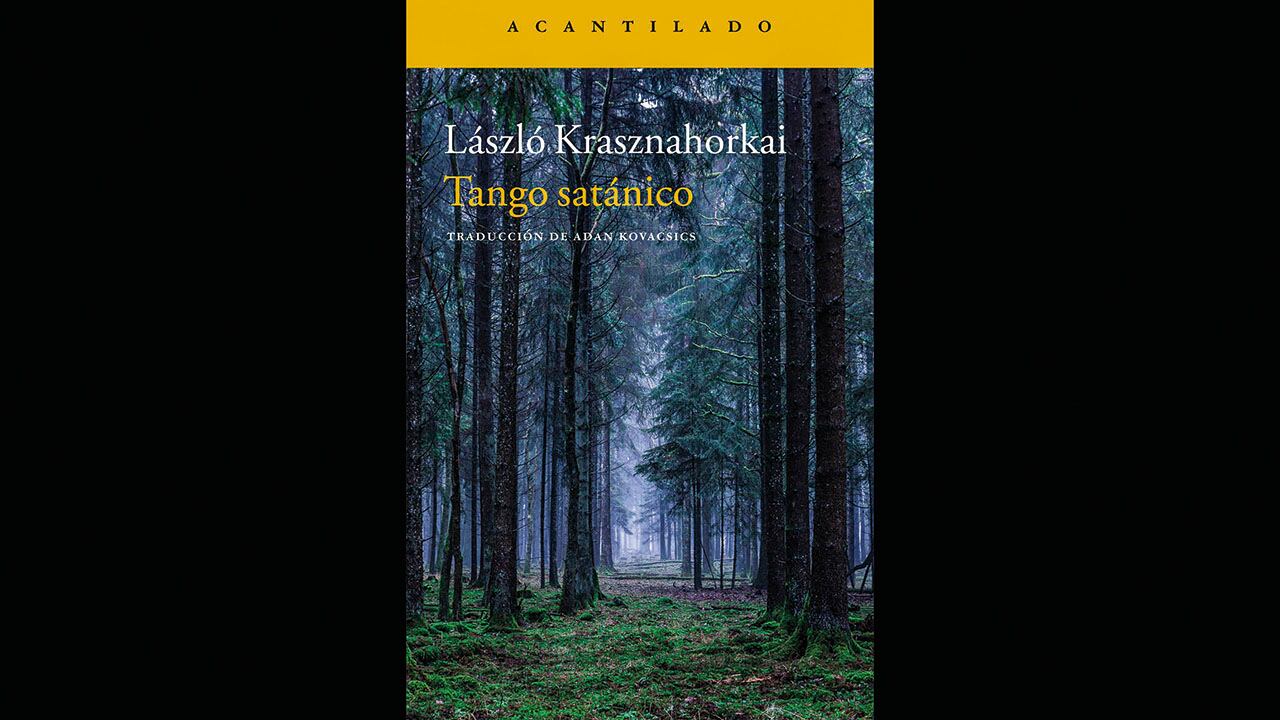 Tango satánico / László Krasznahorkai, Acantilado.