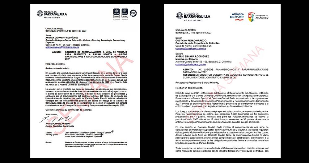 Por ahora, las penalidades superan los 2 millones de dólares. Pese a toda esta tormenta política, social, financiera y deportiva, aún hay una esperanza de poder rescatar a Barranquilla como la sede de los Juegos,