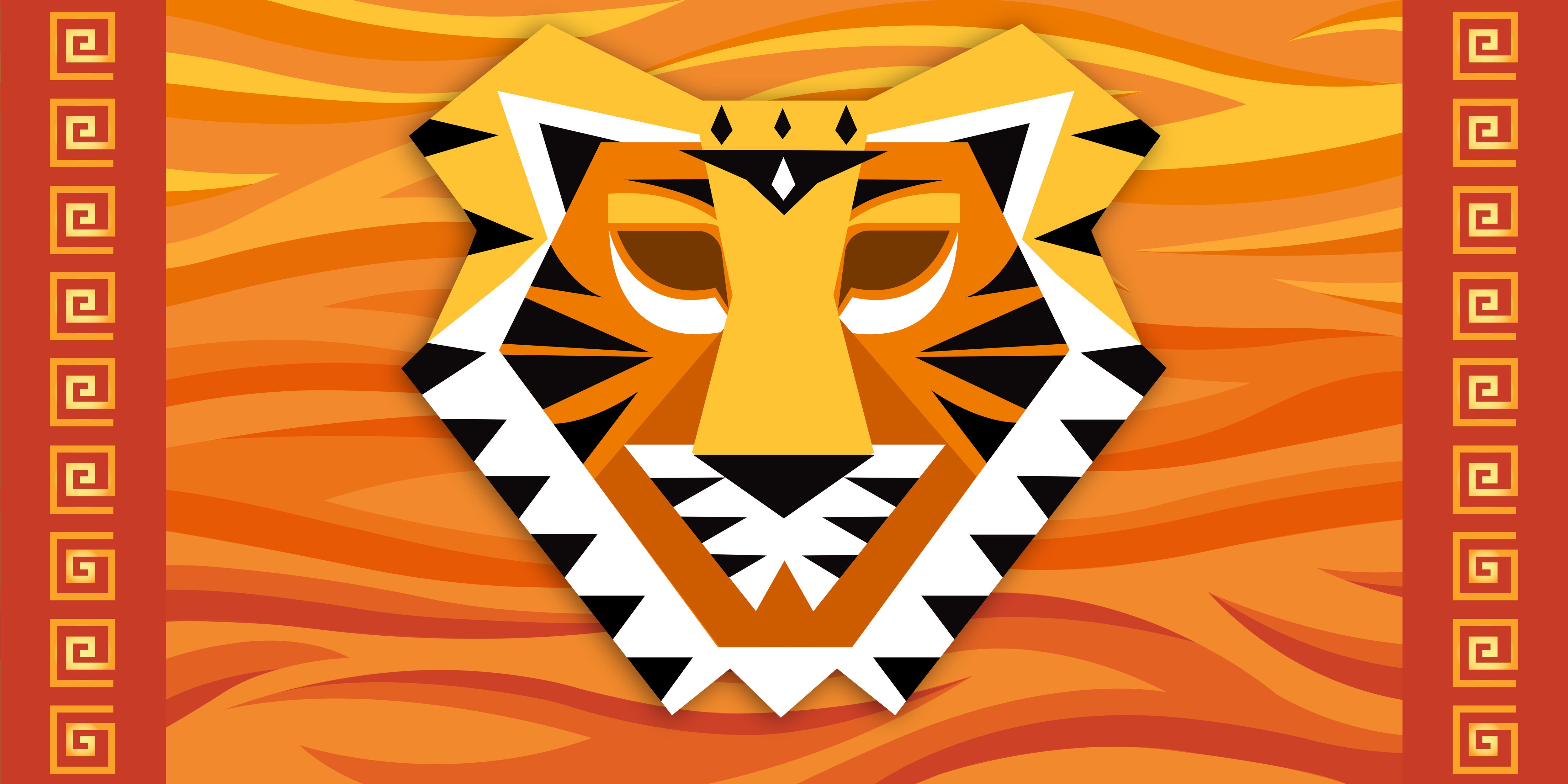 Tigre del horóscopo chino.