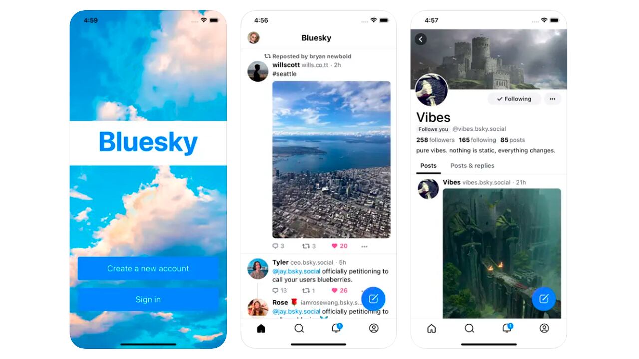 Bluesky es una aplicación que quiere convertirse en el sustituto de Twitter