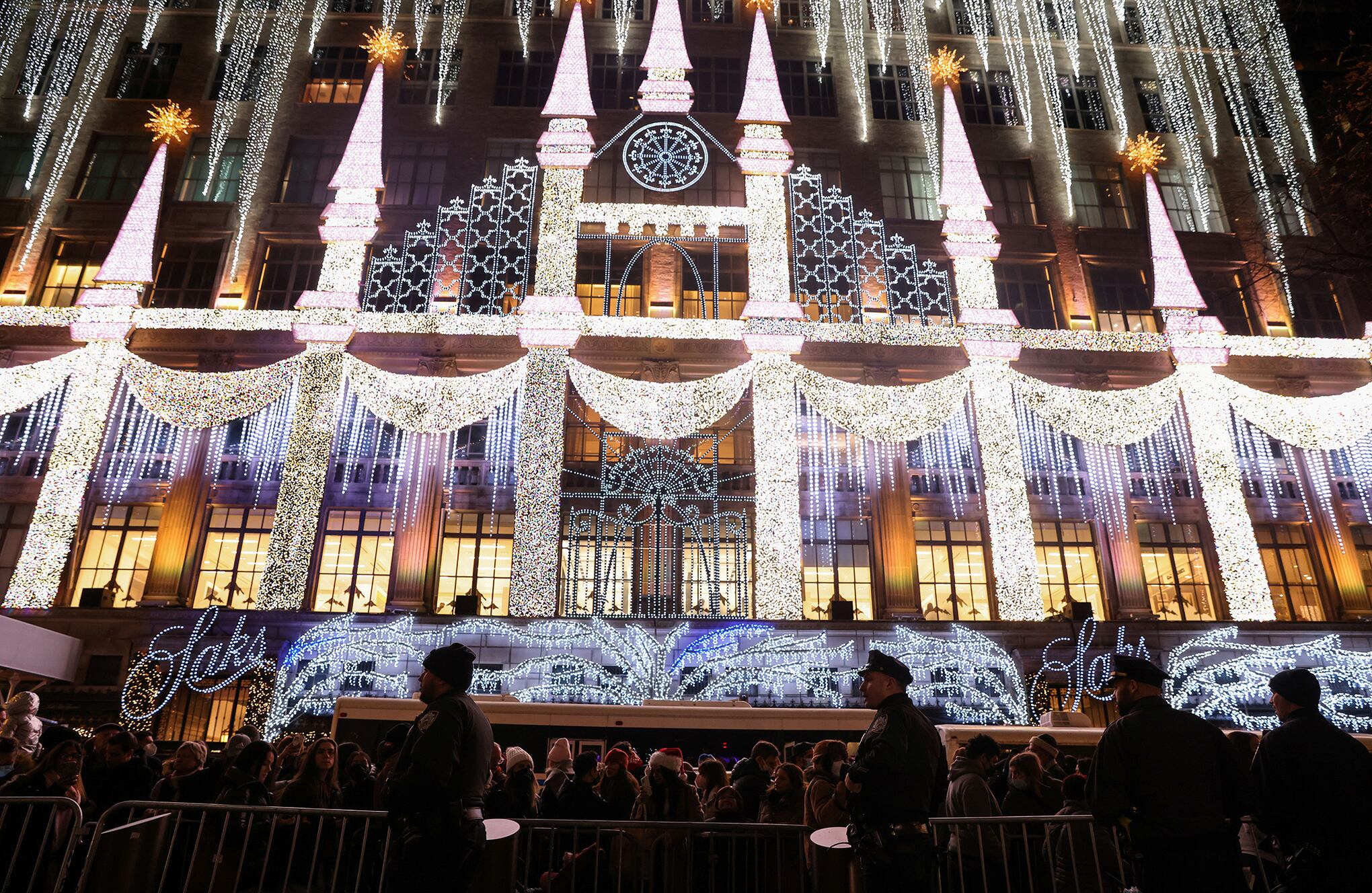 árbol de Navidad de Rockefeller en la ciudad de Nueva York