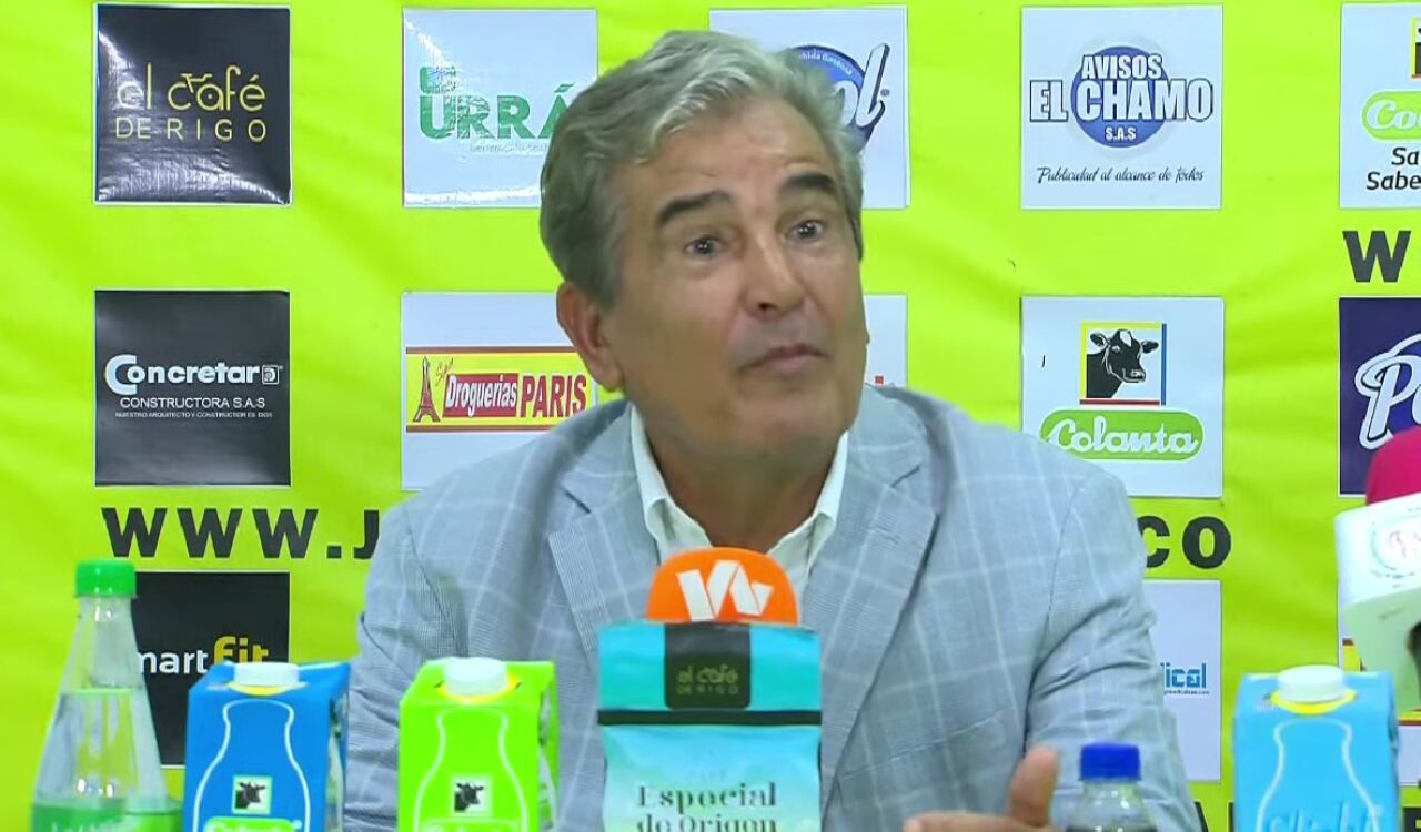 Jorge Luis Pinto criticó decisiones de la Dimayor en contra del Cali.