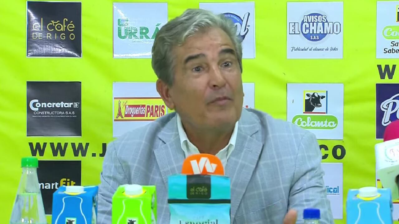 Jorge Luis Pinto criticó decisiones de la Dimayor en contra del Cali.