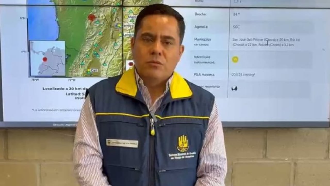 Eduard Jesús Sánchez Ariza, jefe de la Oficina de Gestión del Riesgo de Santander