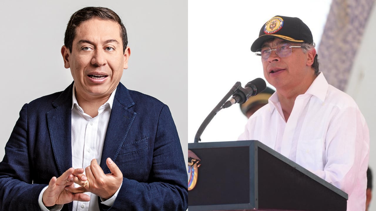 Carlos Amaya y Gustavo Petro.