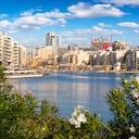 Malta - Mediterranean travel destination, St. Julians Bay and Paceville