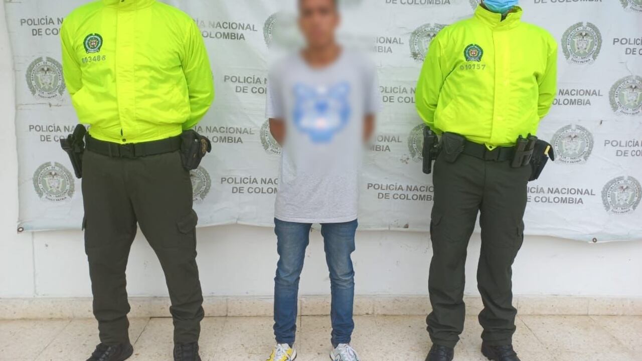 Alias Cachorro, presunto homicida de patrullera en Santa Fe de Antioquia.
