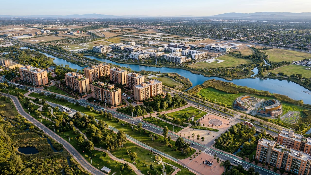 Render ilustrativo de Lagos de Torca.