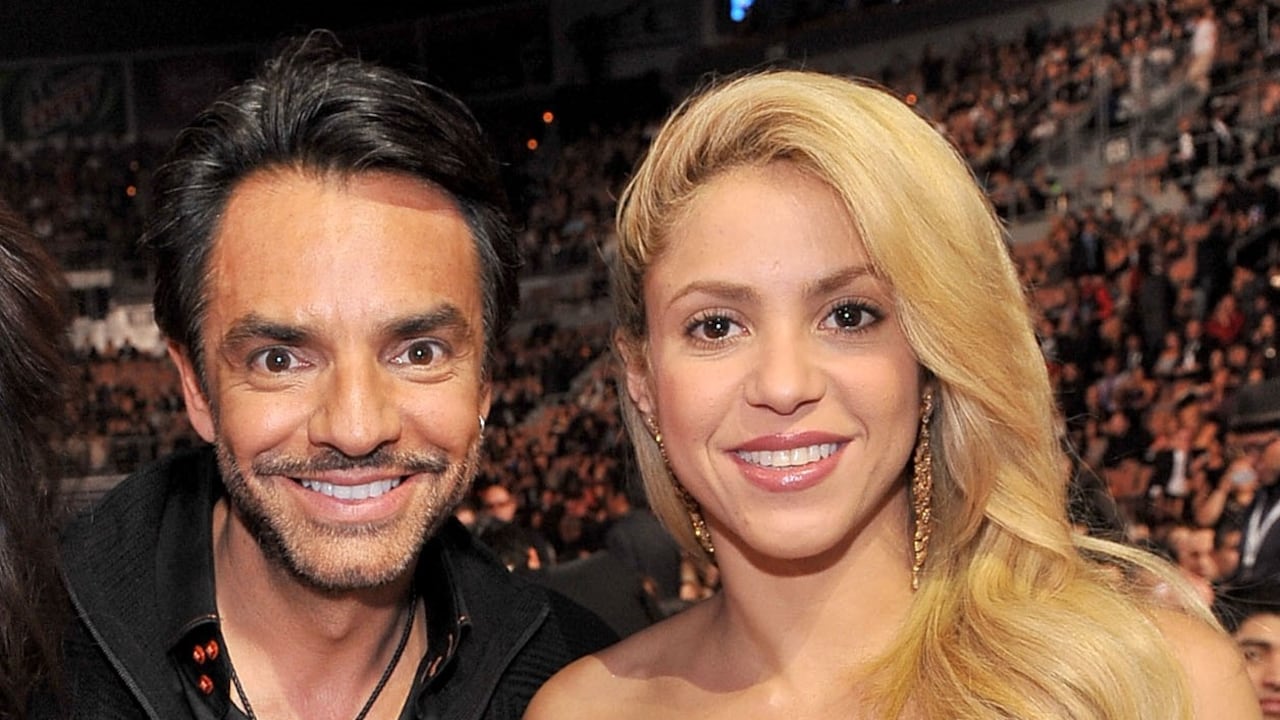 Derbez y Shakira en la entrega anual del Latin Grammy celebrada en el Mandalay Bay Events Center el 10 de noviembre de 2011 en Las Vegas, Nevada. (Foto por Rodrigo Varela/WireImage)