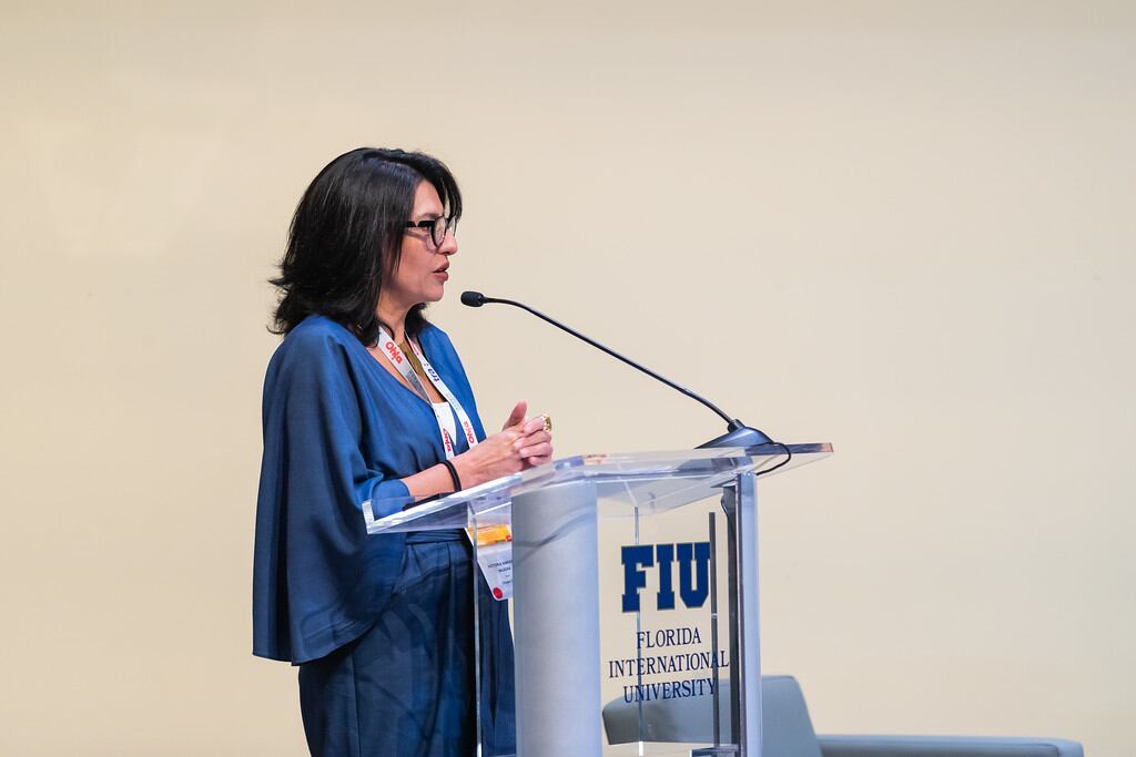 Victoria Amparo Salazar, socia del grupo OHLA.