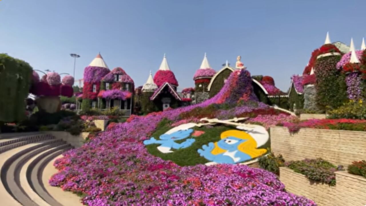 Dubai Miracle Garden, una de las maravillas que usted encuentra en Dubai