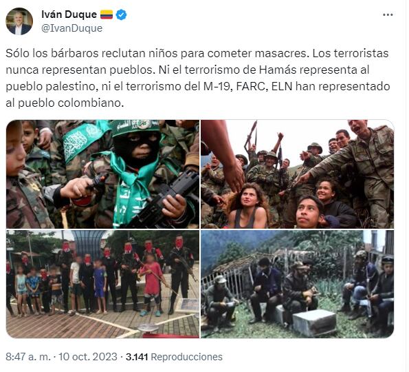 Trino de Iván Duque.