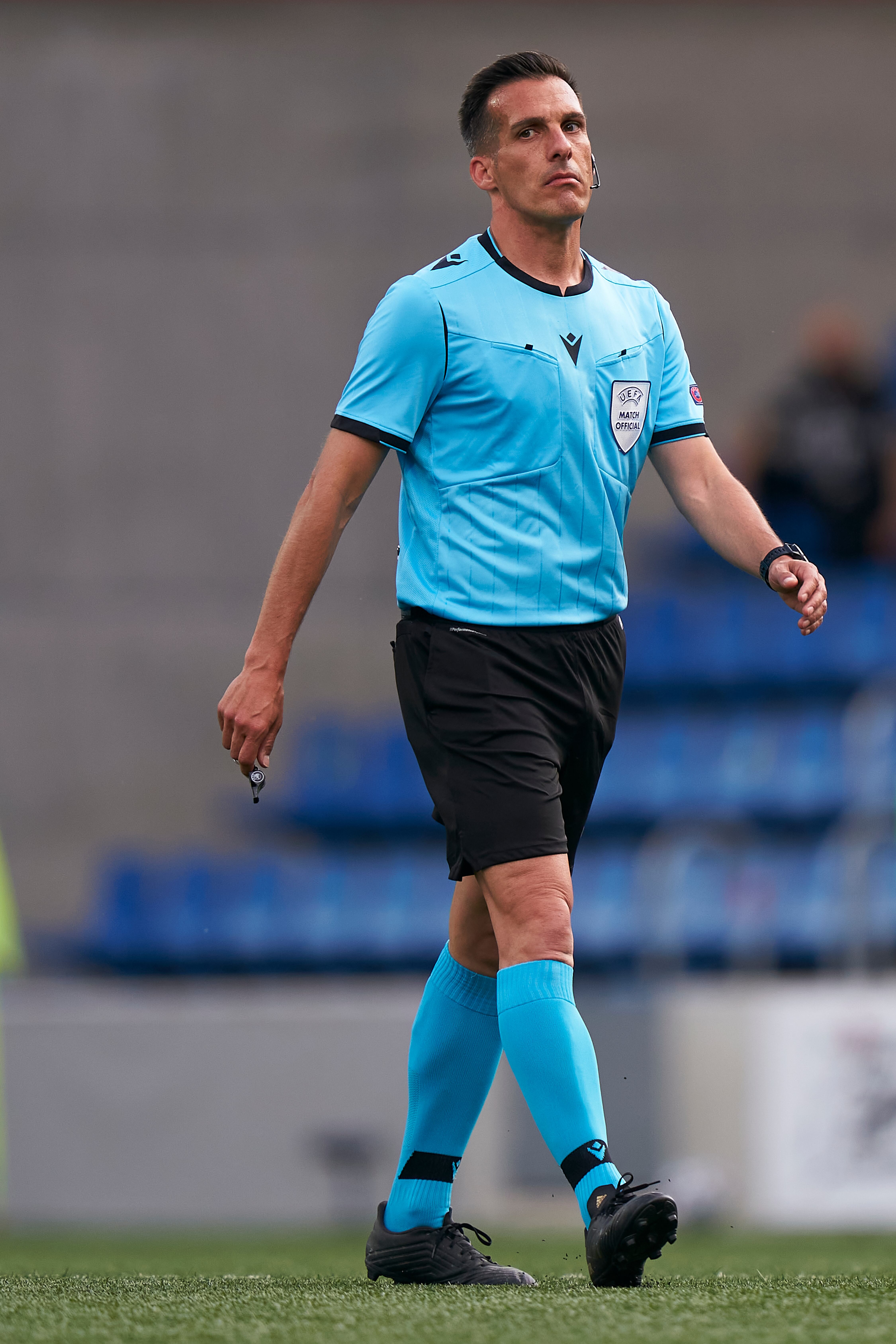 Xavier Estrada Fernández árbitro que ha denunciado diversos casos en el fútbol español.