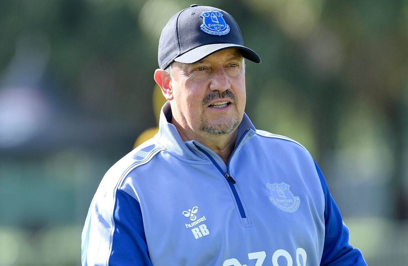Rafa Benítez, técnico del Everton
