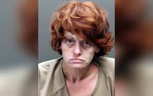 This photo provided by the Franklin County, Ohio, Sheriff's Office shows Rebecca Auborn of Columbus, Ohio. Auborn has been indicted on charges of fatally drugging men and robbing them, the Ohio Attorney General said Wednesday, Oct. 25, 2023. (Franklin County, Ohio Sheriff's Office)