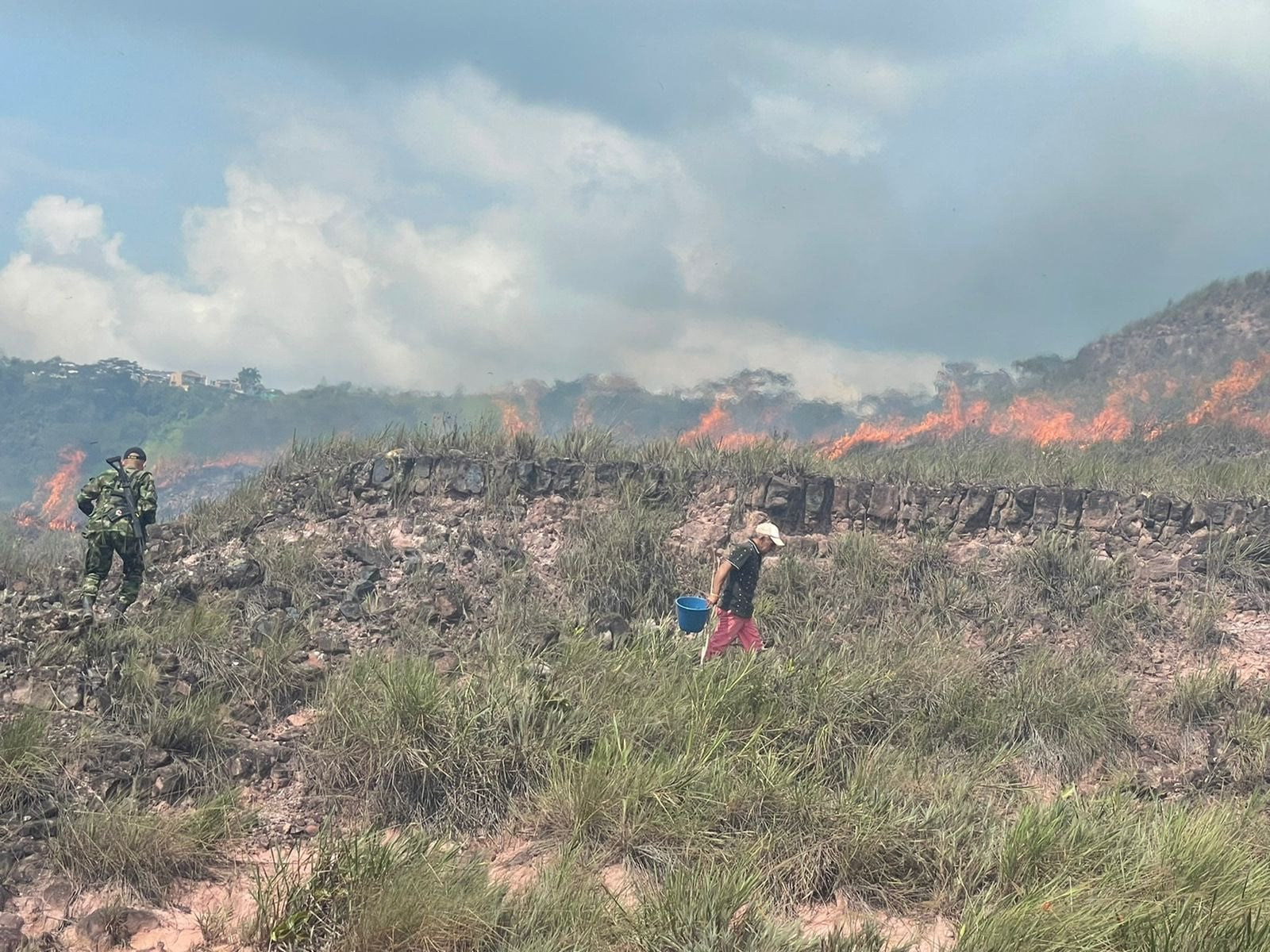 Incendio en Santander