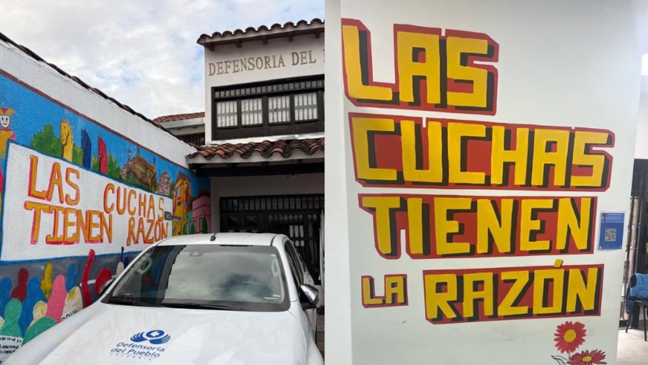 Mural de Las cuchas tienen la razón.