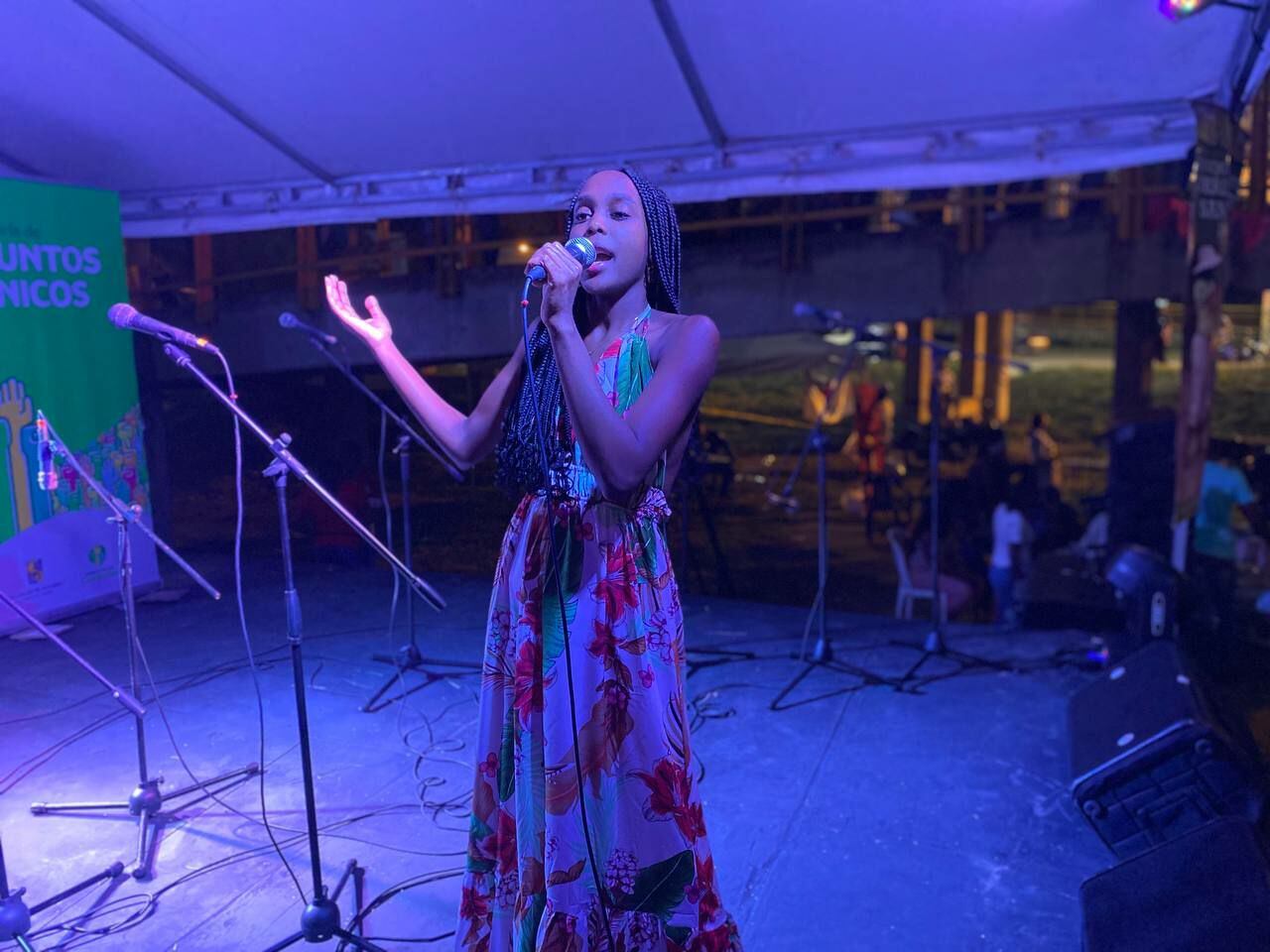 Yésica Rodríguez, del municipio Guapi, fue la ganadora en la categoría de poesía en la edición 2021.