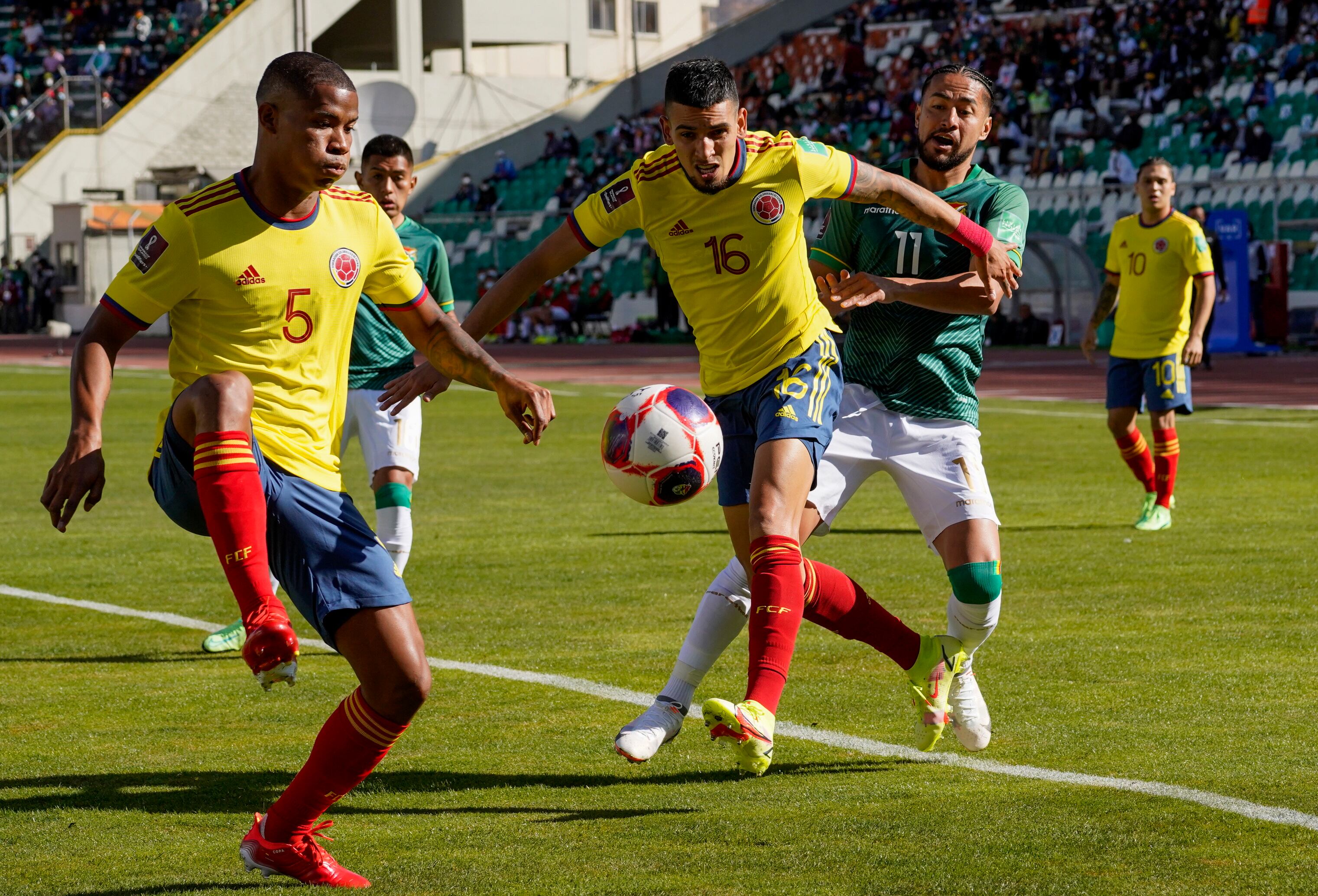 Bolivia vs. Colombia - Eliminatoria Catar 2022.
