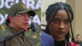 Gustavo Petro y Juliana Guerrero