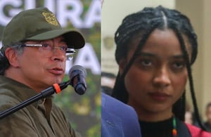 Gustavo Petro y Juliana Guerrero