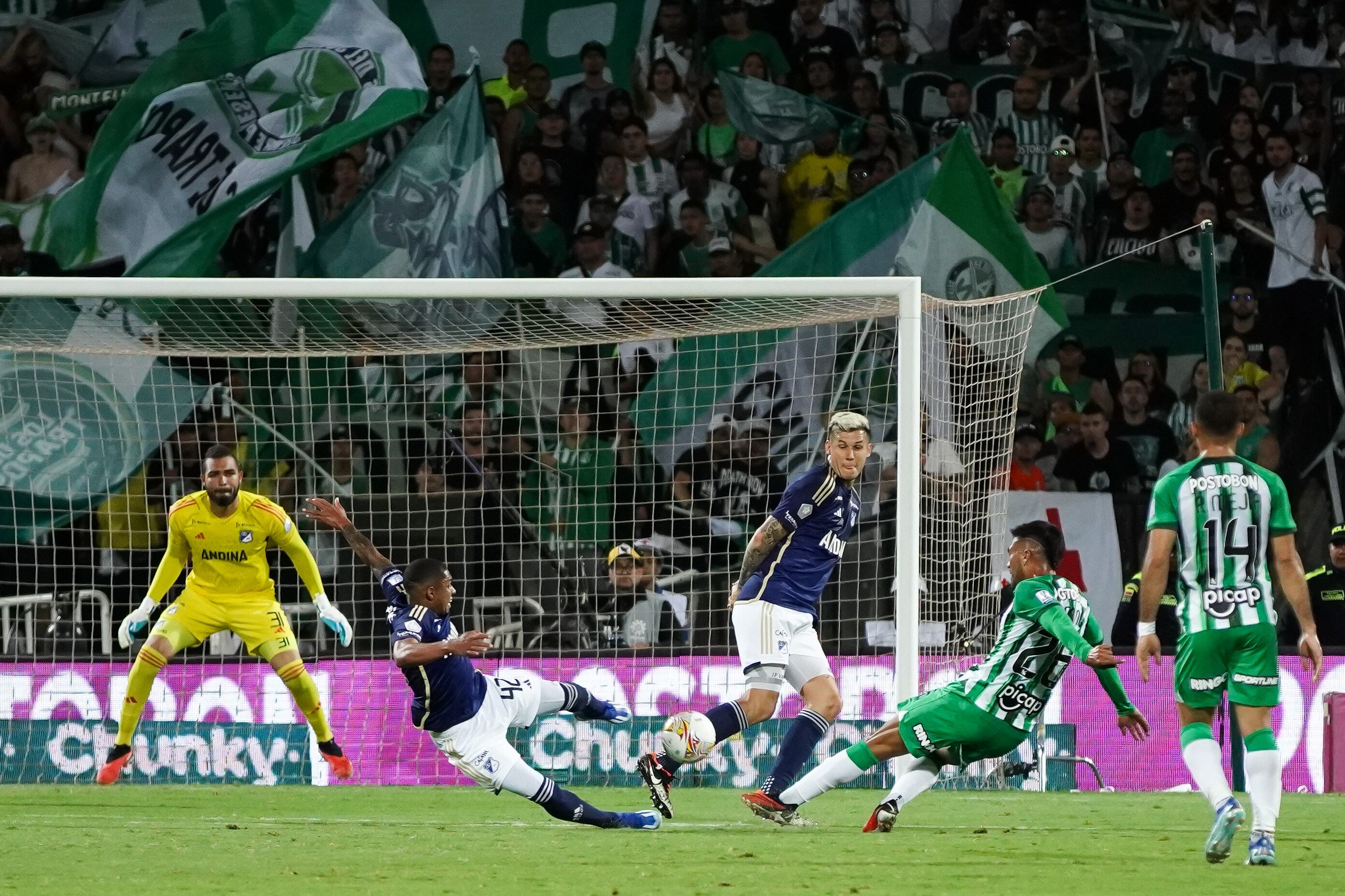 Atlético Nacional Vs. Millonarios Liga Betplay 2024