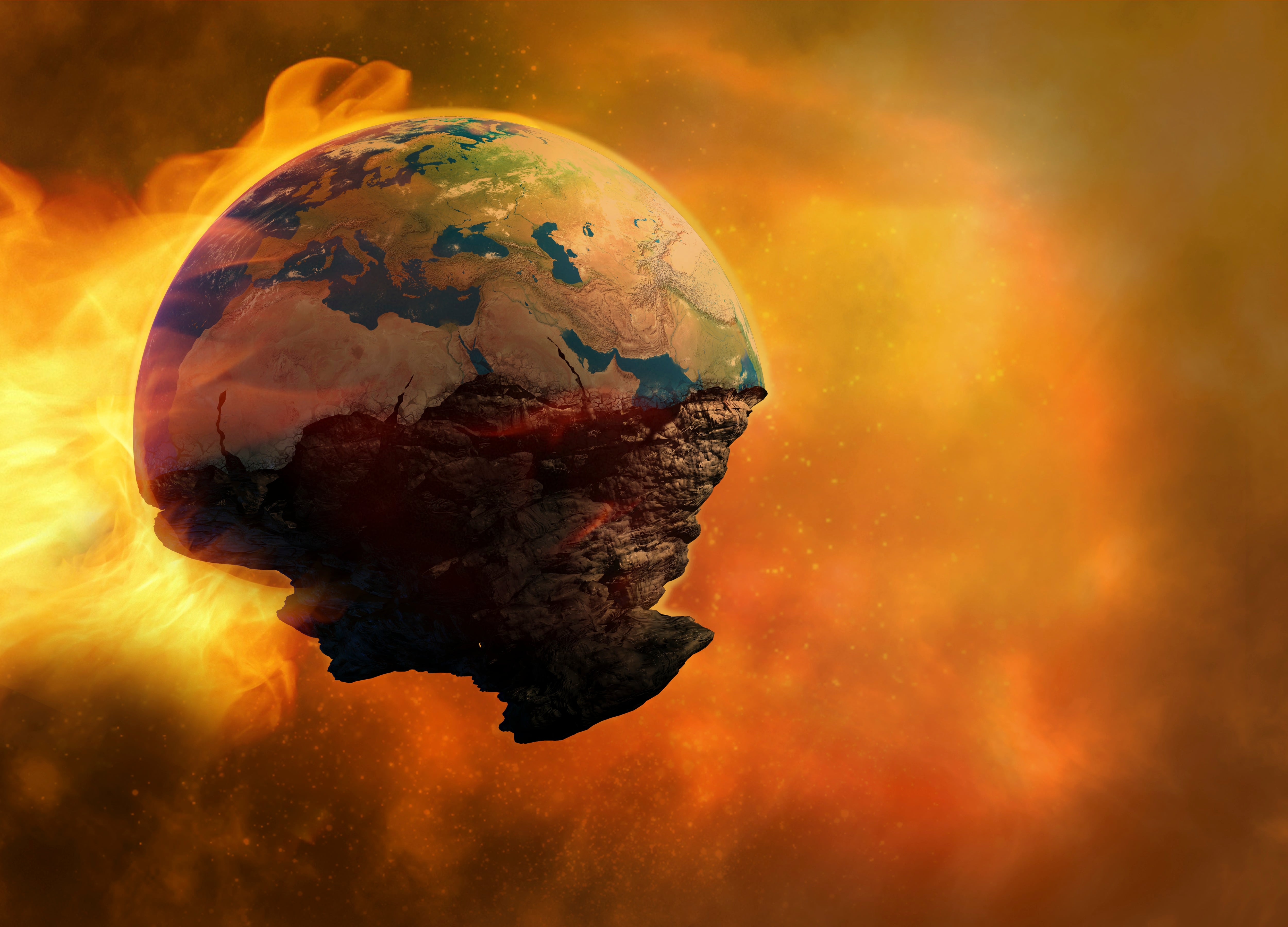 Imagen de referencia sobre el fin del mundo.
