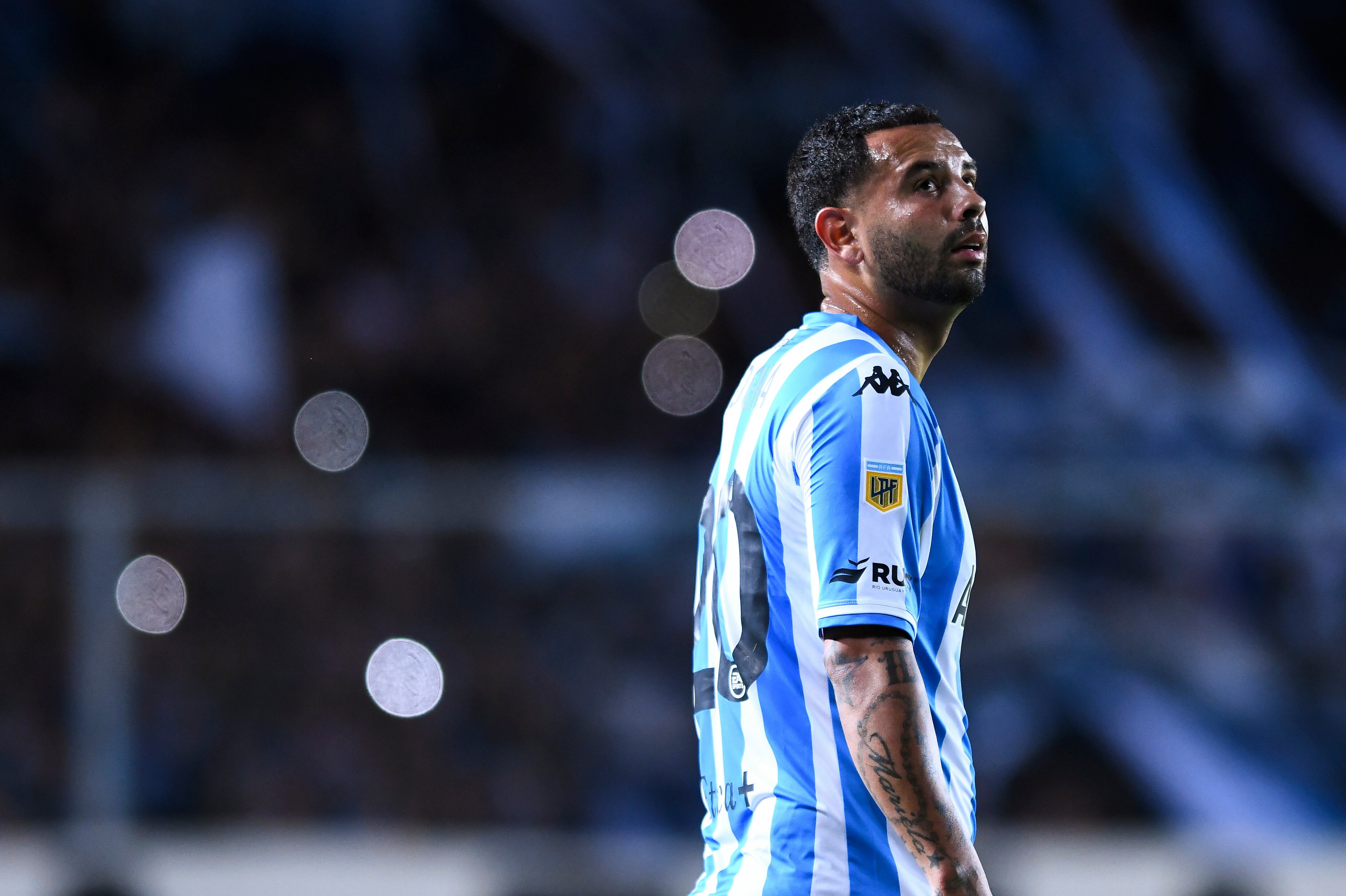El colombiano ha disputado un total de 7 juegos en esta temporada con Racing.