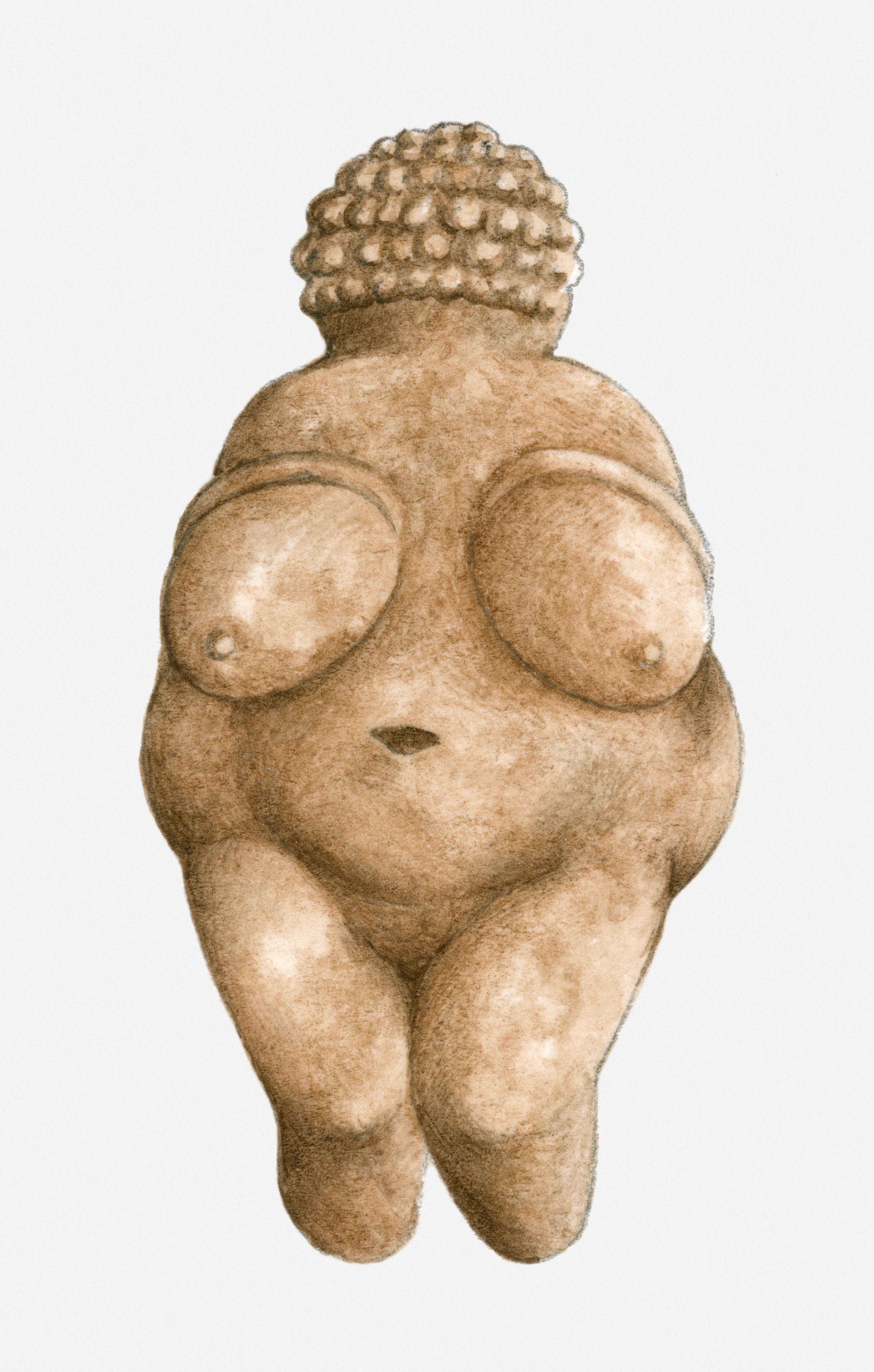 Venus of Willendorf mostraba el torso femenino en su máxima expresión