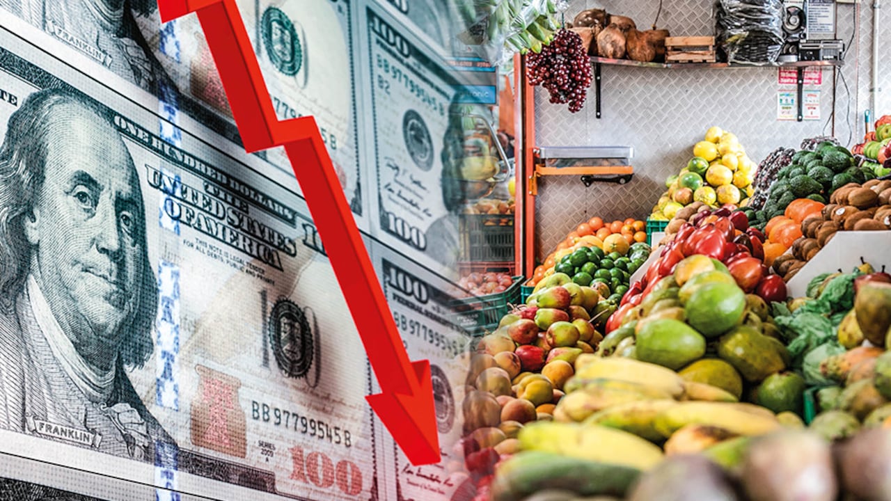 Los beneficios de un dólar a la baja han protagonizado uno de los efectos más esperados en la economía nacional recientemente: la reducción de la inflación, en especial la de alimentos, que incluso en diciembre fue negativa.