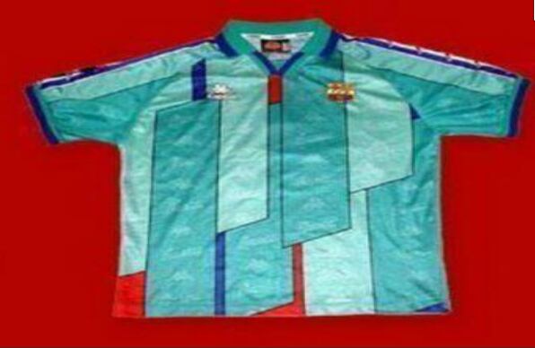 Camiseta del FC Barcelona en 1997.