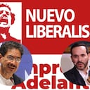 Nuevo Liberalismo y los candidatos presidenciales Iván Cepeda y Abelardo de la Espriella.