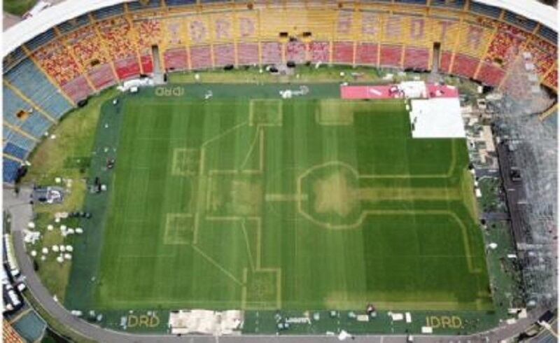 Así quedó el El Campín