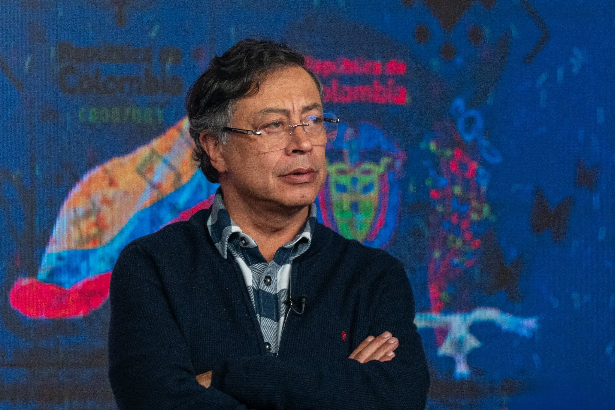 El presidente, Gustavo Petro, el 23 de febrero de 2026, en Bogotá