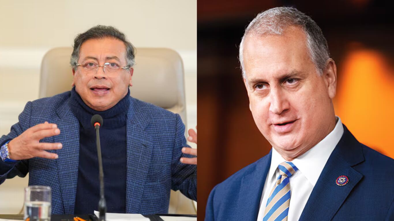 Gustavo Petro y Mario Díaz-Balart.