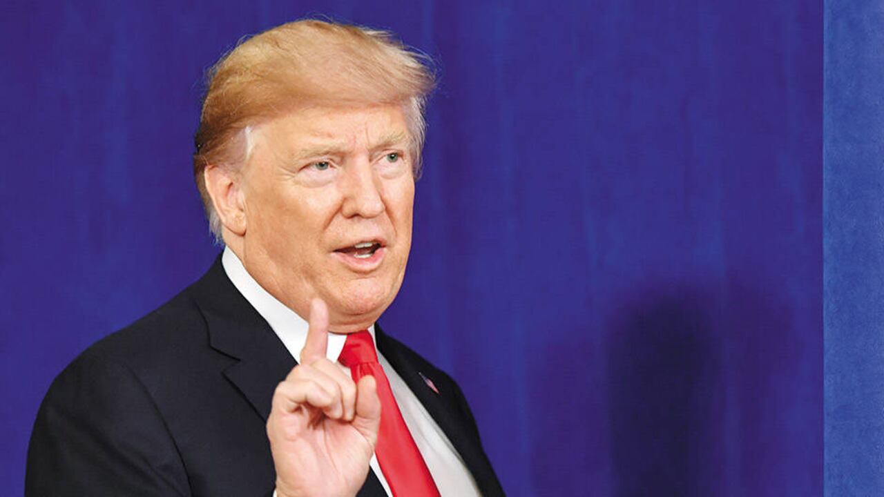 Donald Trump, presidente de los Estados Unidos