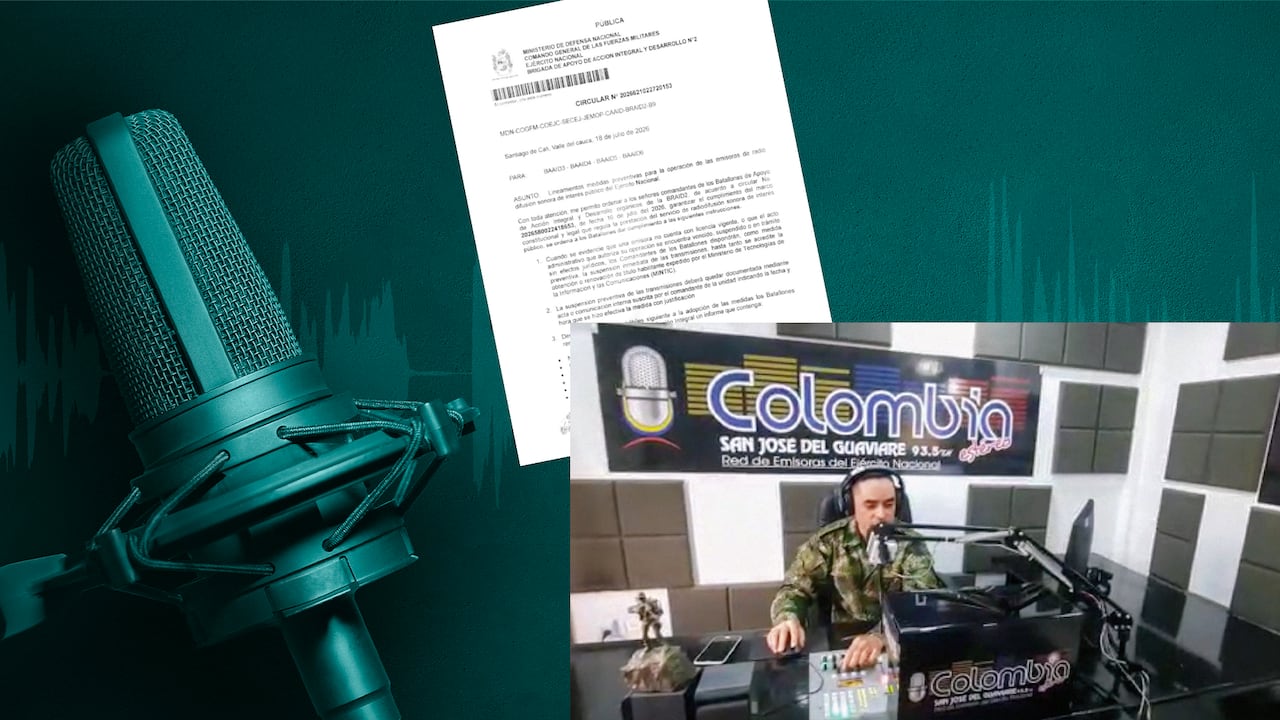 Las emisoras del Ejército cumplen una función social al anunciar hechos de alteración del orden público.