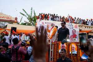 VARANASI, INDIA. Primer ministro, Narendra Modi. (Photo by Anindito Mukherjee/Getty Images)