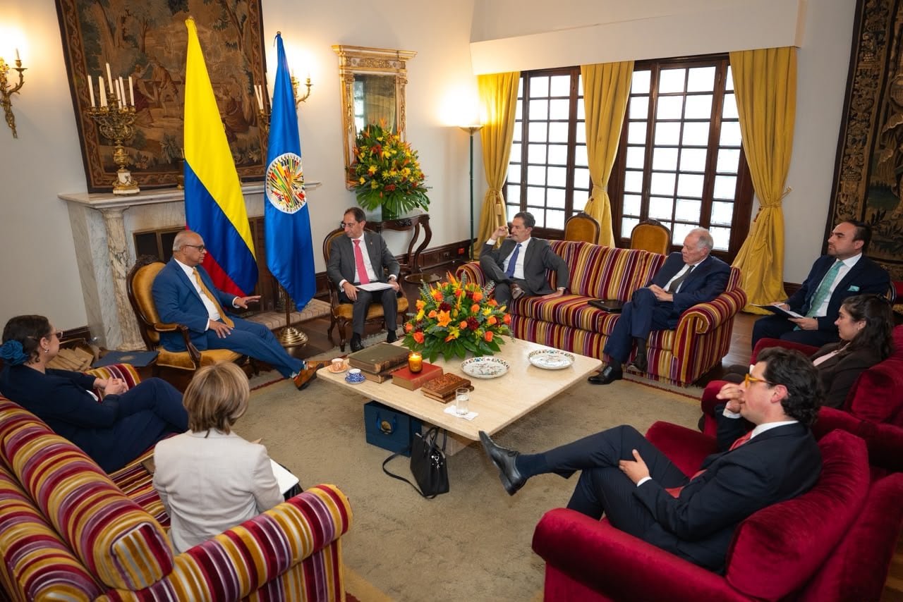Reunión del Gobierno con el secretario de la OEA.