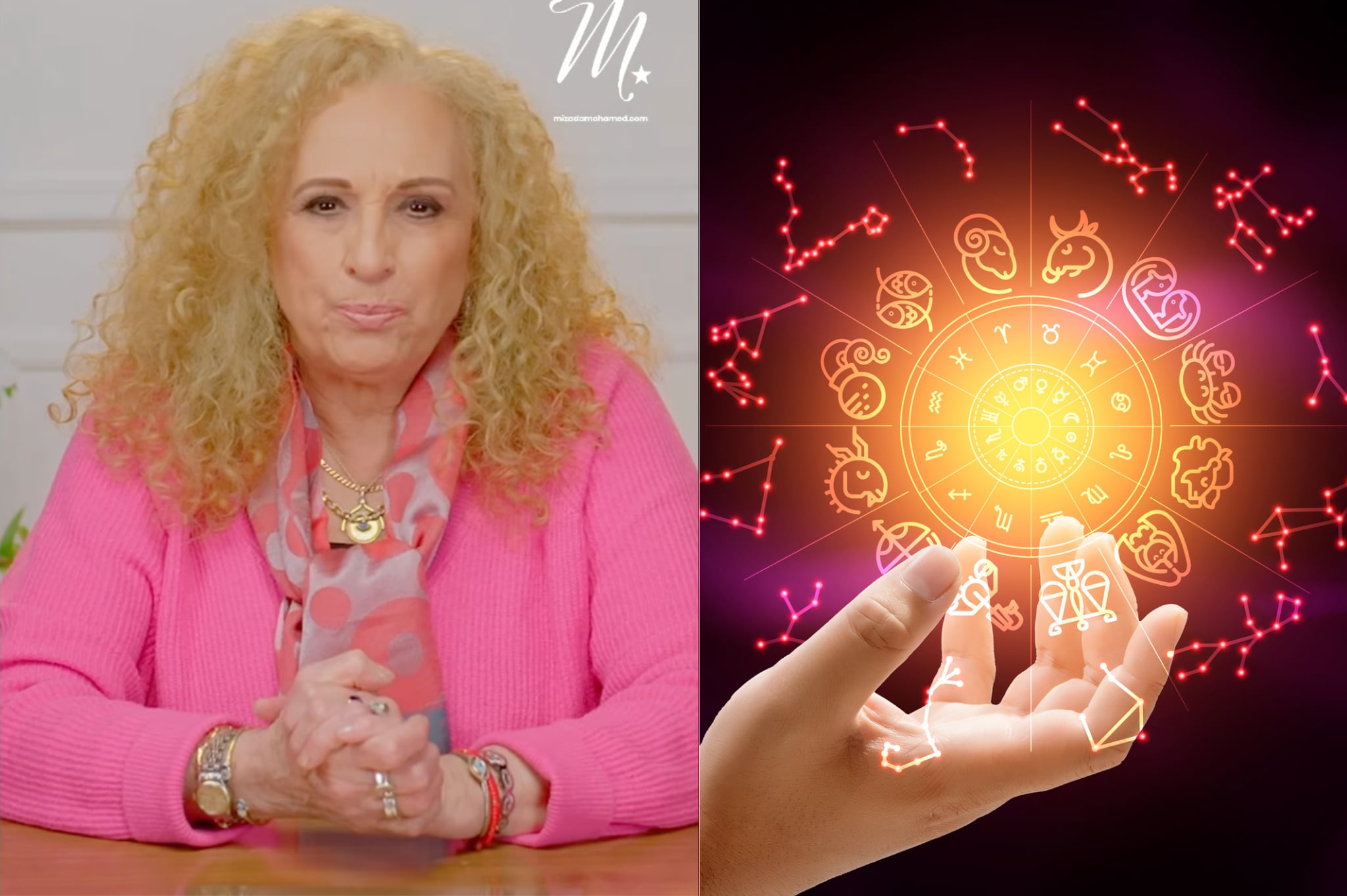 Mensaje oculto para los signos del zodiaco, según Mizada Mohamed
