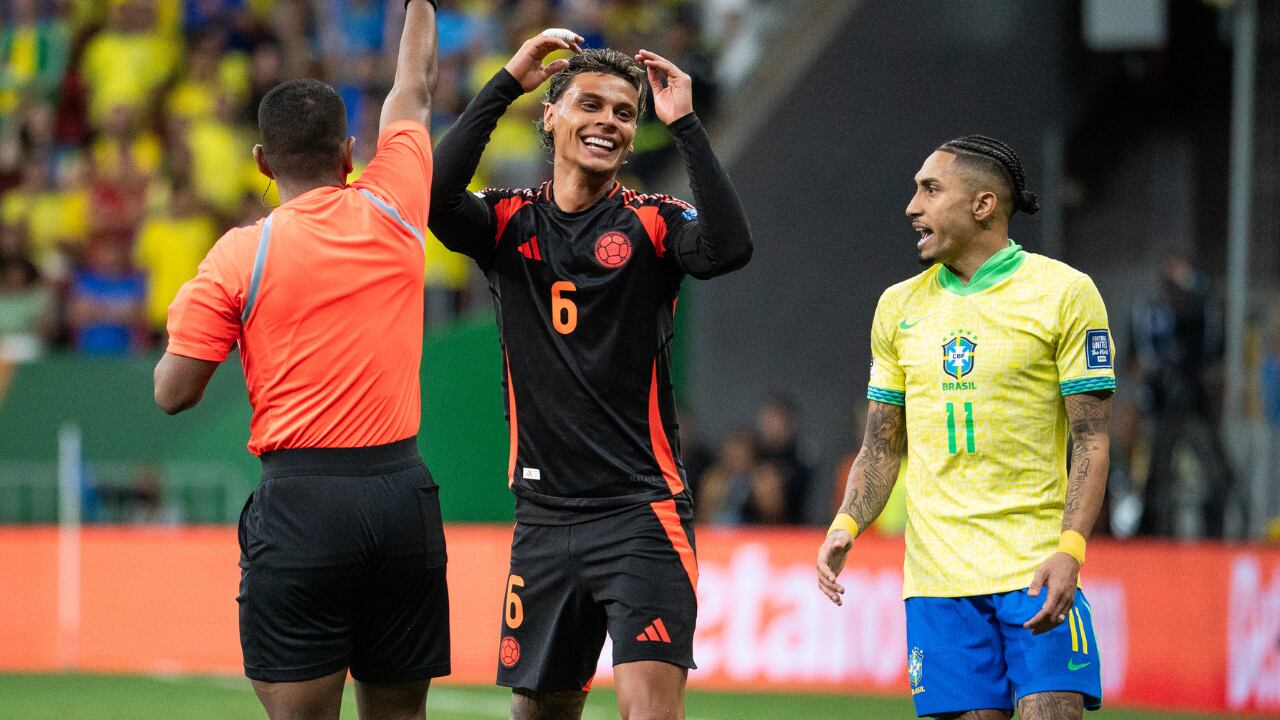 Imagen de referencia del Brasil vs. Colombia por Eliminatorias.