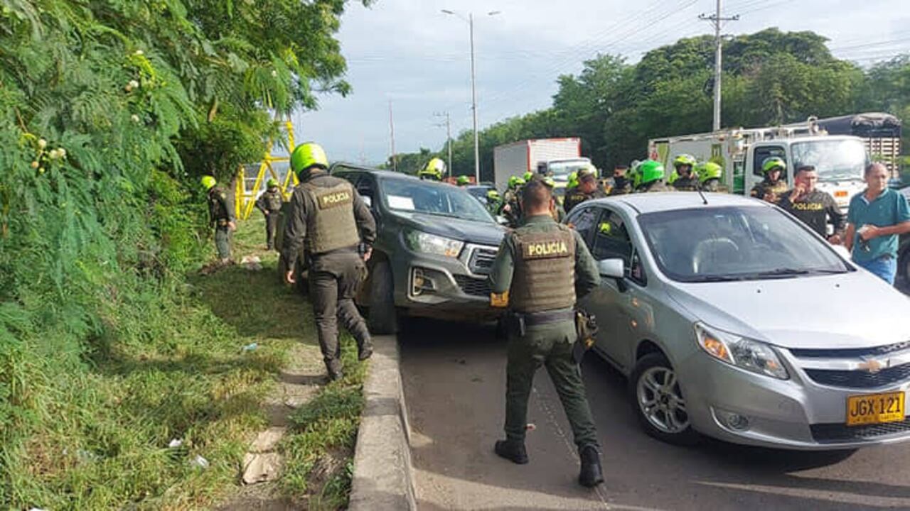 En Cúcuta, la Policía frustró el robo de una camioneta de alta gama