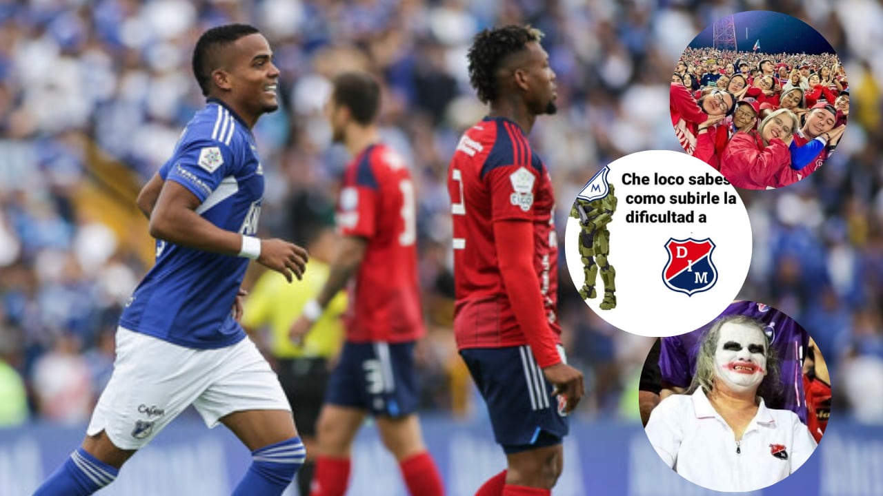 Memes de Millonarios vs. Medellín en la Liga Betplay 2024-I.