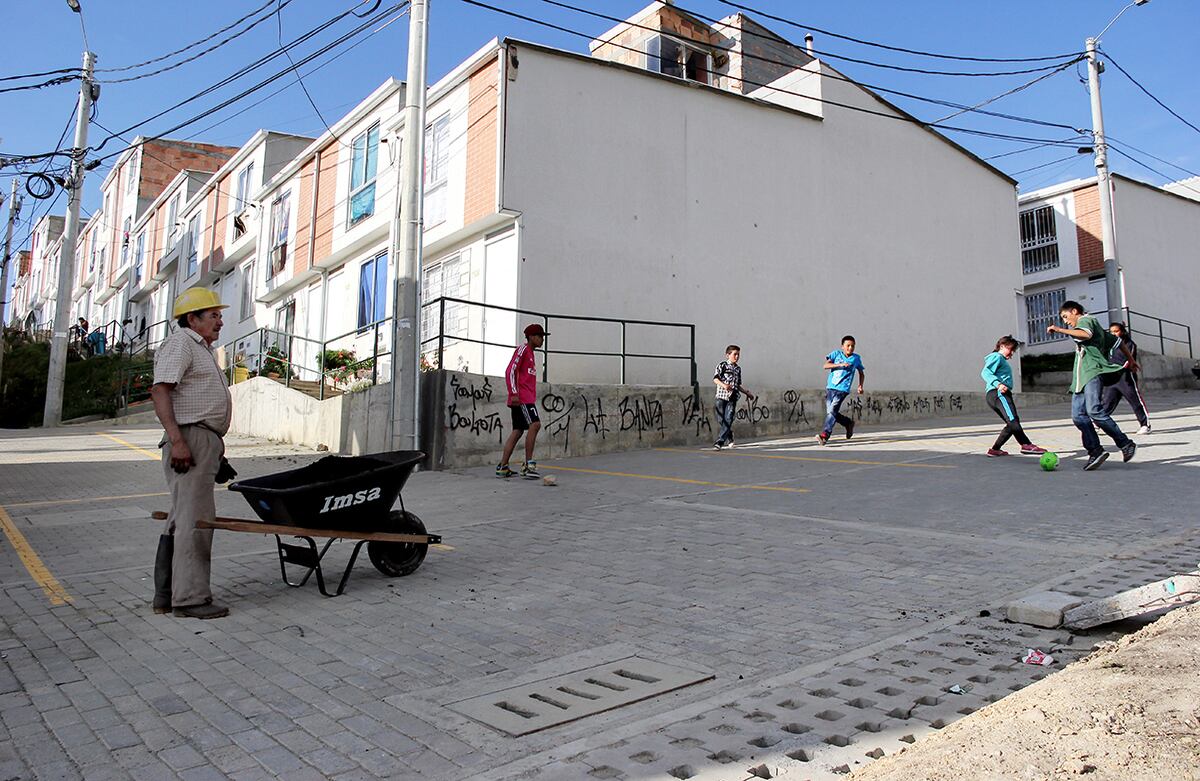 Los niños aún no tienen el parque prometido. Foto: Carlos Bernate /SEMANA.
