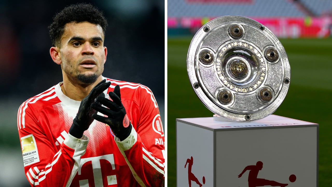 Luis Díaz empieza a ver muy de cerca la posibilidad de alzar el trofeo de Bundesliga con Bayern Múnich.
