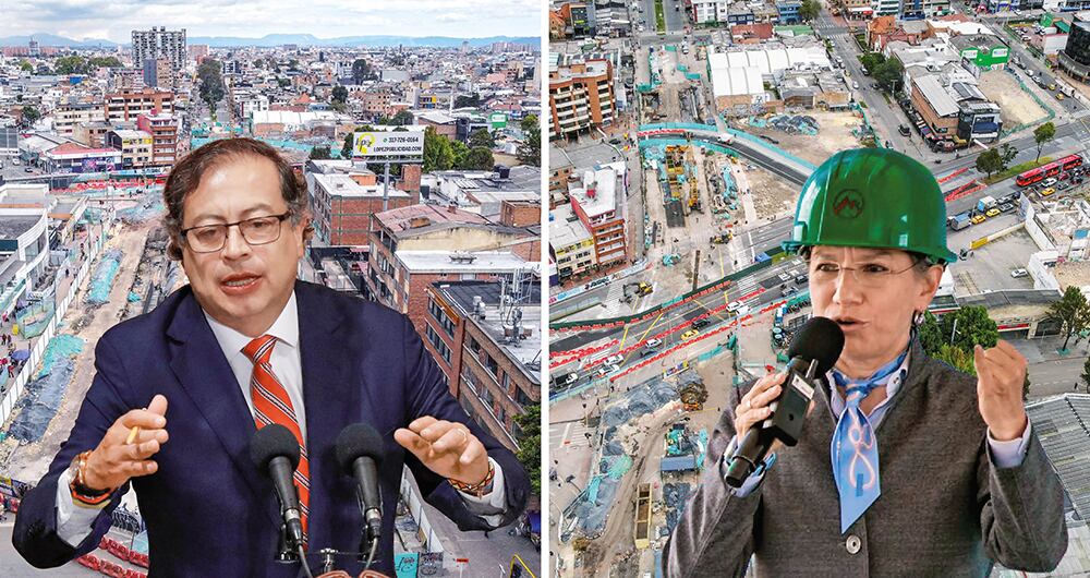 El presidente Gustavo Petro revivió la polémica al anunciar que había una propuesta acordada con la Alcaldía para evitar un metro elevado en Bogotá. La alcaldesa Claudia López en un principio salió a desmentirlo, pero después confirmó que sí están adelantando unos estudios. 