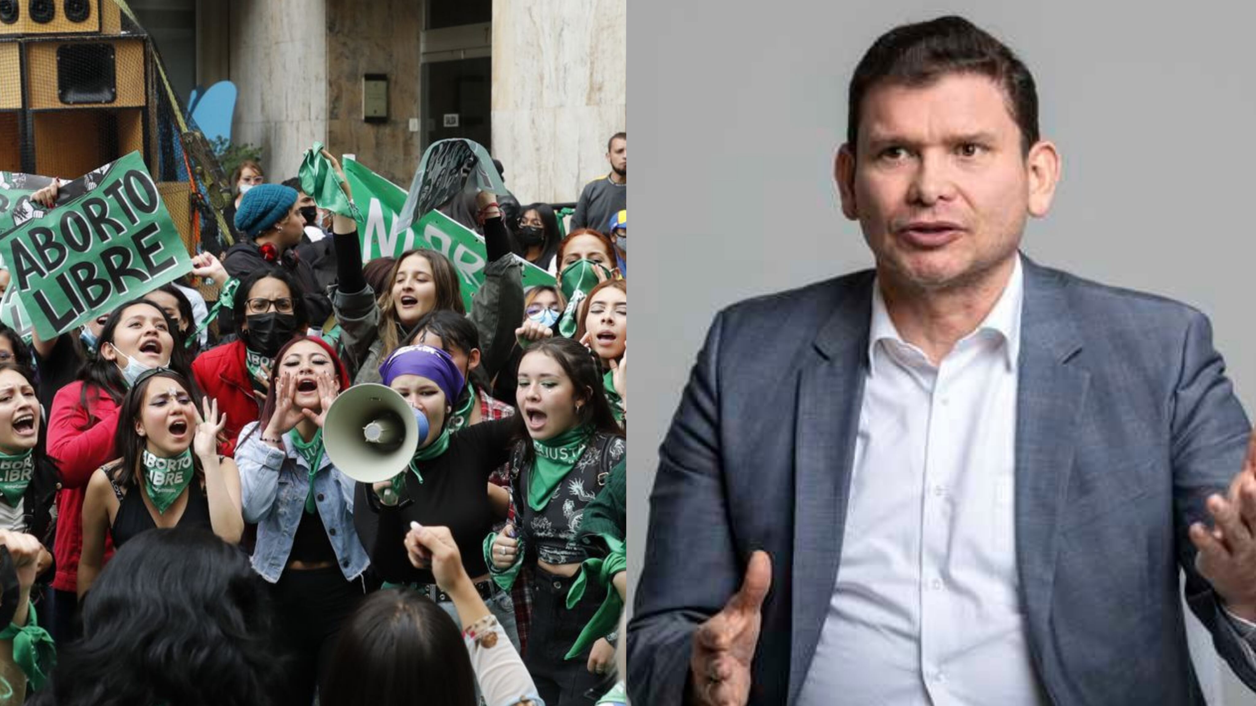 El senador Jhon Milton Rodríguez lidera los sectores provida que buscan prohibir el aborto