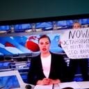 Marina Ovsyannikova fue la periodista que protestó en medio de una emisión de un noticiero contra la invasión de Rusia a Ucrania