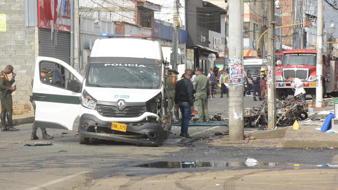 Motobomba en el Centro de Jamundí