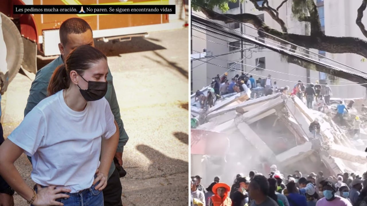 Taliana Vargas habló de la tragedia tras terremoto.
